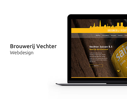 Brouwerij Vechter - Webdesign