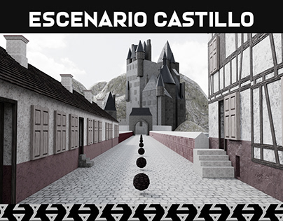 Escenario Castillo (Modelado y texturizado)