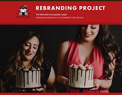 The Rolling Pin Bakery - Rebranding Project