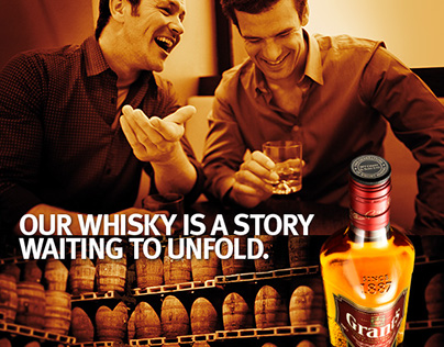 Campaign that grew Grant's to world #3 whisky.