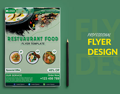 Restaurant Flyer Design Project