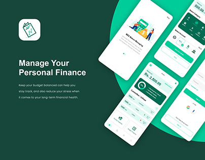 Finance App UI/UX Design