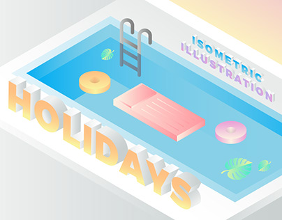 Isometric Illustration - Holidays