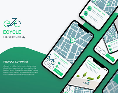 Project thumbnail - eCycle: UX/UI Case Study