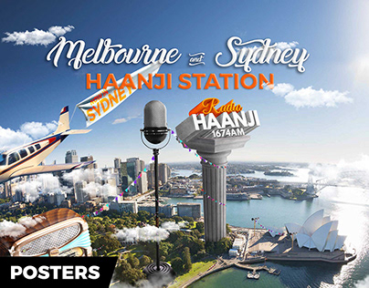 Sydney Radio Station Promotional Banner Artwork