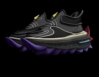 Project thumbnail - Yugi Trail Sneaker |3D|