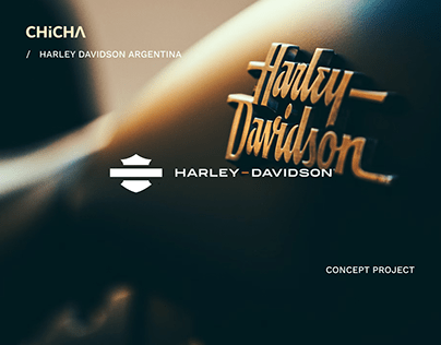 Proje minik resmi - Harley Davidson WEB CONCEPT