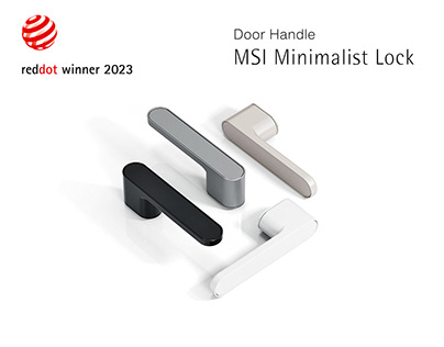 商唐科技案例 | 德国红点奖 MSI Minimalist Lock Door Handle
