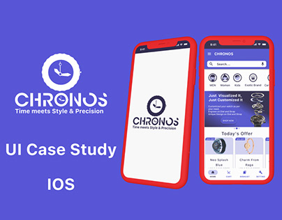 Chronos App UI Case Study | IOS