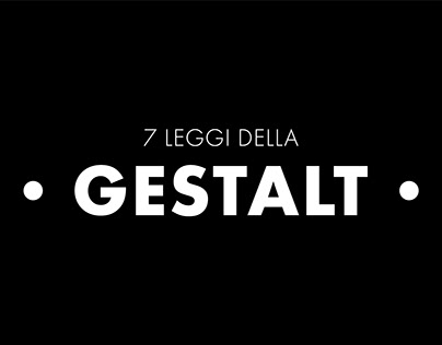 7 Leggi della Gestalt - Video Explainer