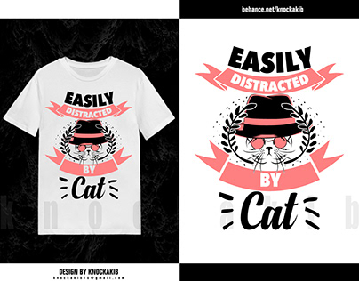 Cat | Cat Lover T-Shirt Design