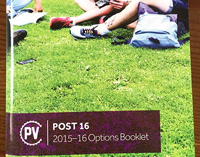 Pent Valley Sixth Form Booklet - Print Design
