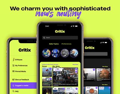 Critix Ui/Ux Design
