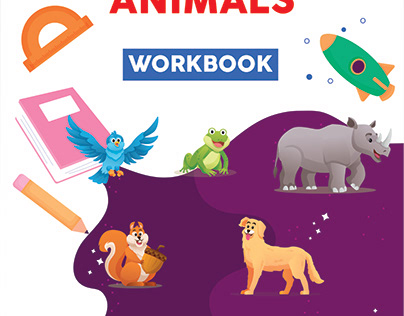 Fill the Blanks Animals - children workbook