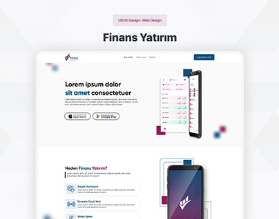 Finance UI Design