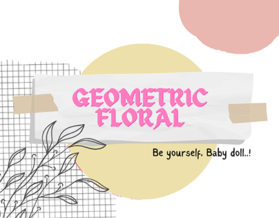 Baby doll: Geometric Floral
