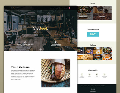 Vietfood - Web Design