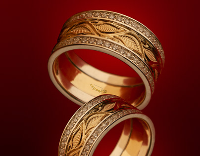 SLAVIC WEDDING | GOLD 14K | 200 DIAMONDS | TYVODAR®‎