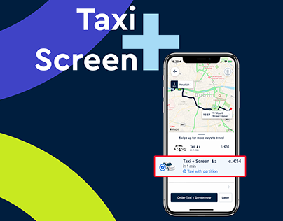 FREE NOW Taxi + Screen