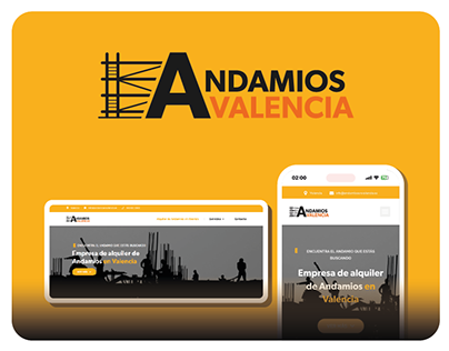 Andamios en Valencia - Web Design