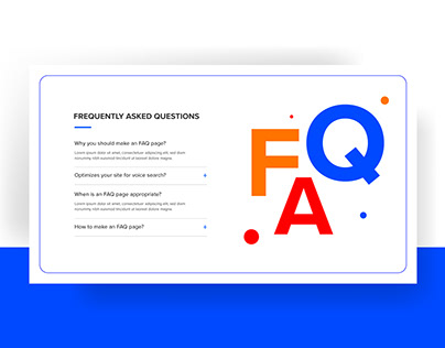 Question and Answer Banner Design