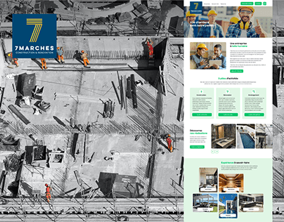 Web design construction company web site