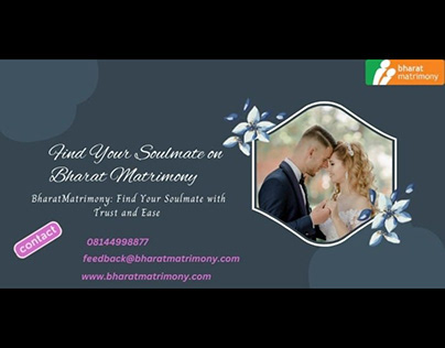 Find Your Soulmate on Bharat Matrimony