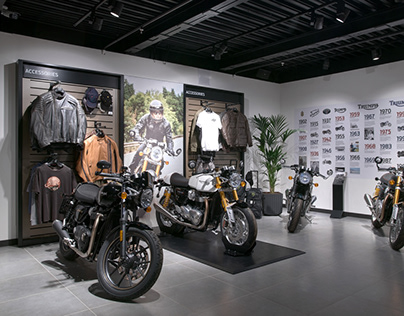 TRIUMPH motorcycle store
