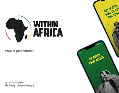 Within Africa design for app, desktop & mobile web UI