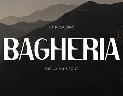 Bagheria Font - Free Sans Font