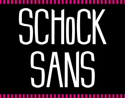 Font Design - Schock Sans