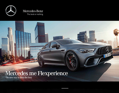 Re-design concept for Mercedes me Flexperience
