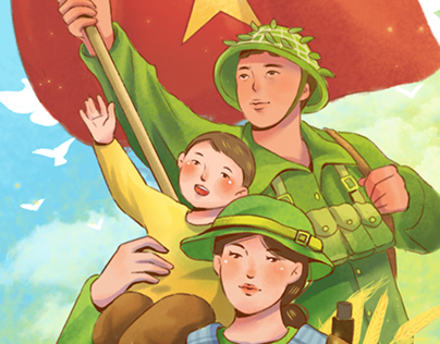 Liberation Day Illustration_TrueMoney Vietnam