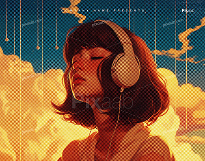 Once Album Cover Art PSD Template