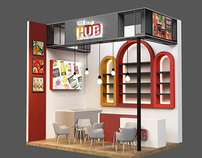 The Hub Company Booth Design