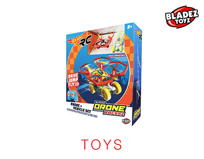 Bladez Toyz. Packaging & Product Design.