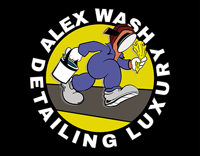 Logotipo. Alex Wash & Detailing