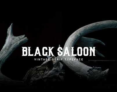 Black Saloon Typeface