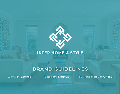 Inter Home & Style | Logo Design | Brand Guidelines