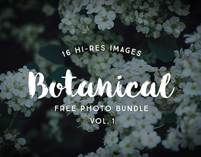 Free Botanical Photo Bundle