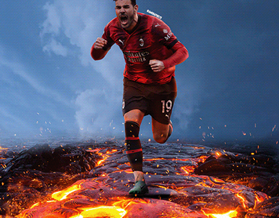 Theo on fire