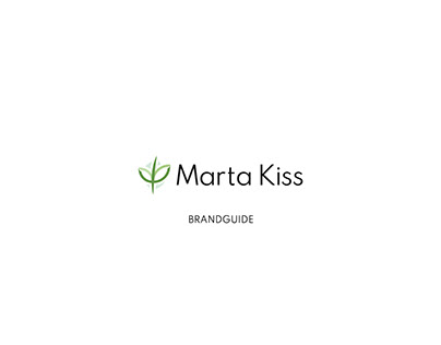 Brand Book for Marta Kiss