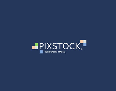 Oblikovanje logotipa za projekt “Pixstock”