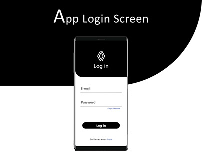 Application Login screen | UI Designer