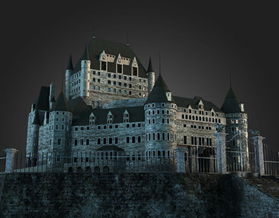 Simple Castle 3D Model
