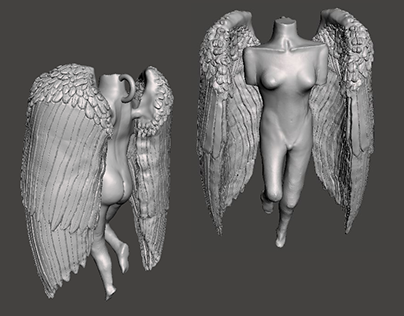 3D Scan & Retouch of Sculpture