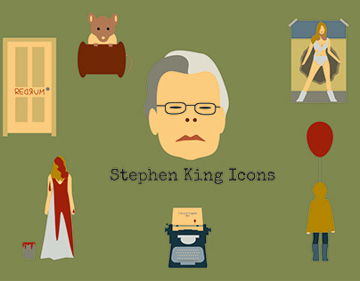 Project thumbnail - Stephen King Icons
