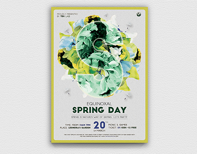 Spring Day Flyer Template