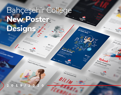 2019/2020 Bahçeşehir College New Poster Designs