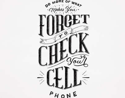 Forget Your Cell Phone